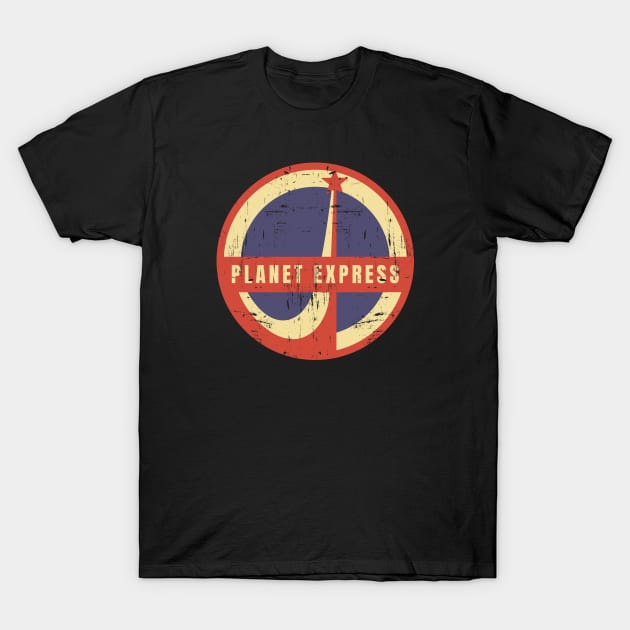 Retro Planet Express T-Shirt by Dotty42